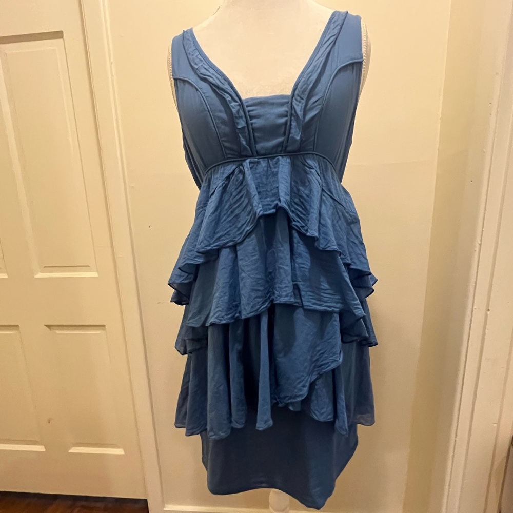 Zara ruffle dress